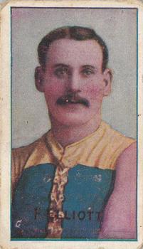 1907-08 Sniders & Abrahams Australian Footballers Victorian League Players (Series D) #NNO Fred Elliott Front